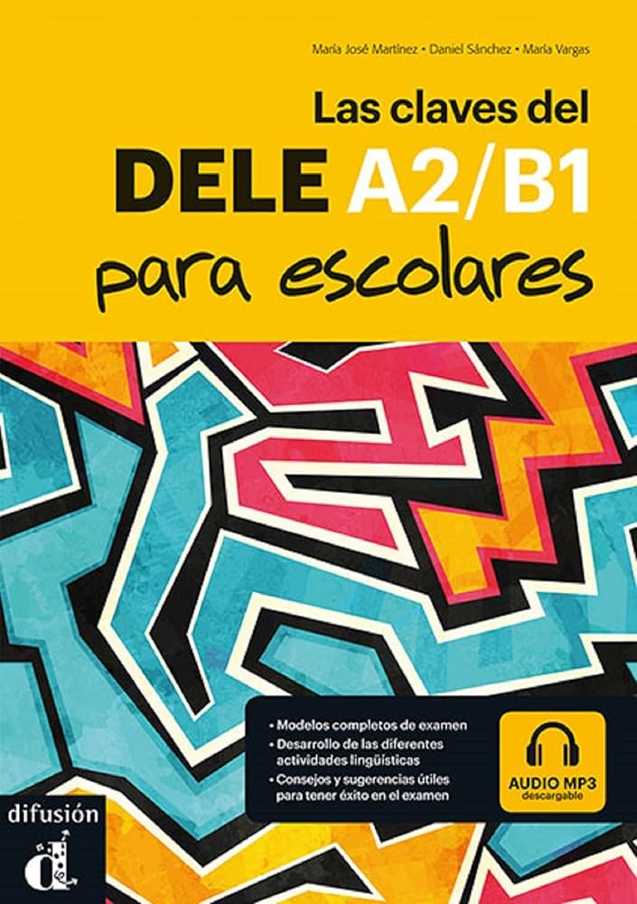 خرید و دانلود کتاب Las Claves del DELE para escolares A2.B1
