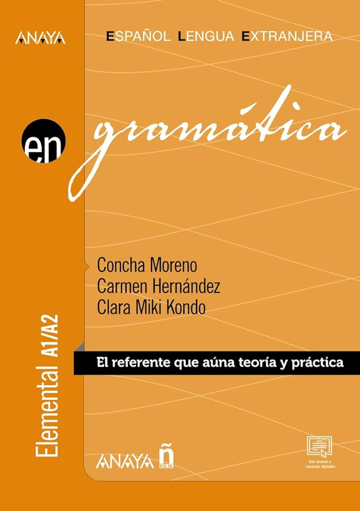خرید و دانلود کتاب Anaya ELE en Gramática Elemental A1-A2