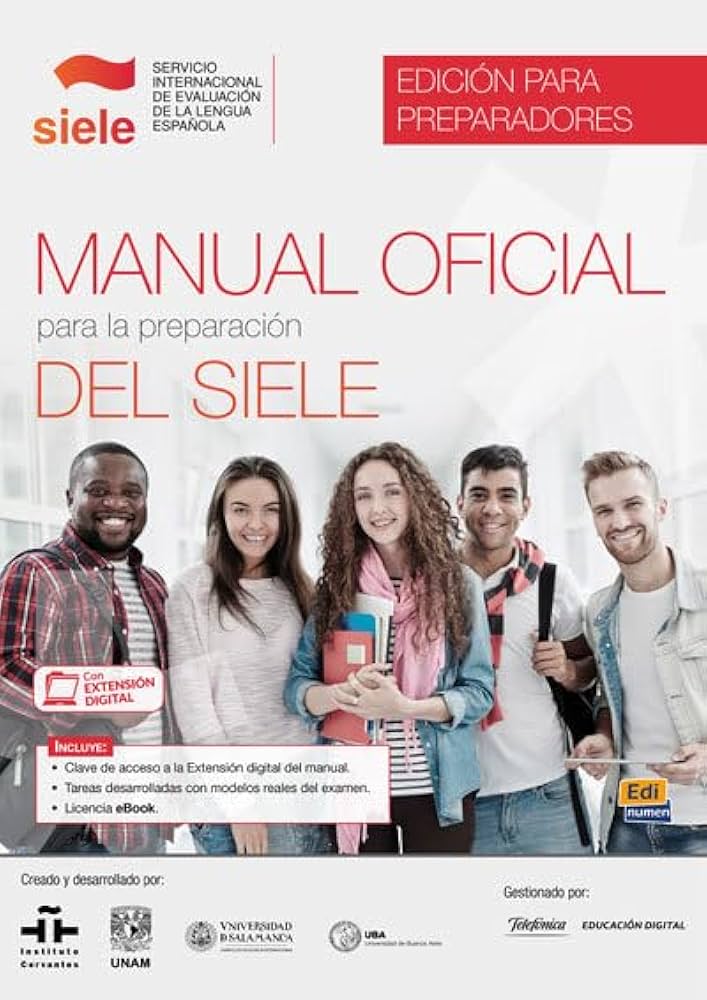 خرید و دانلود کتاب (edición para preparadores) Manual oficial para la preparación del SIELE