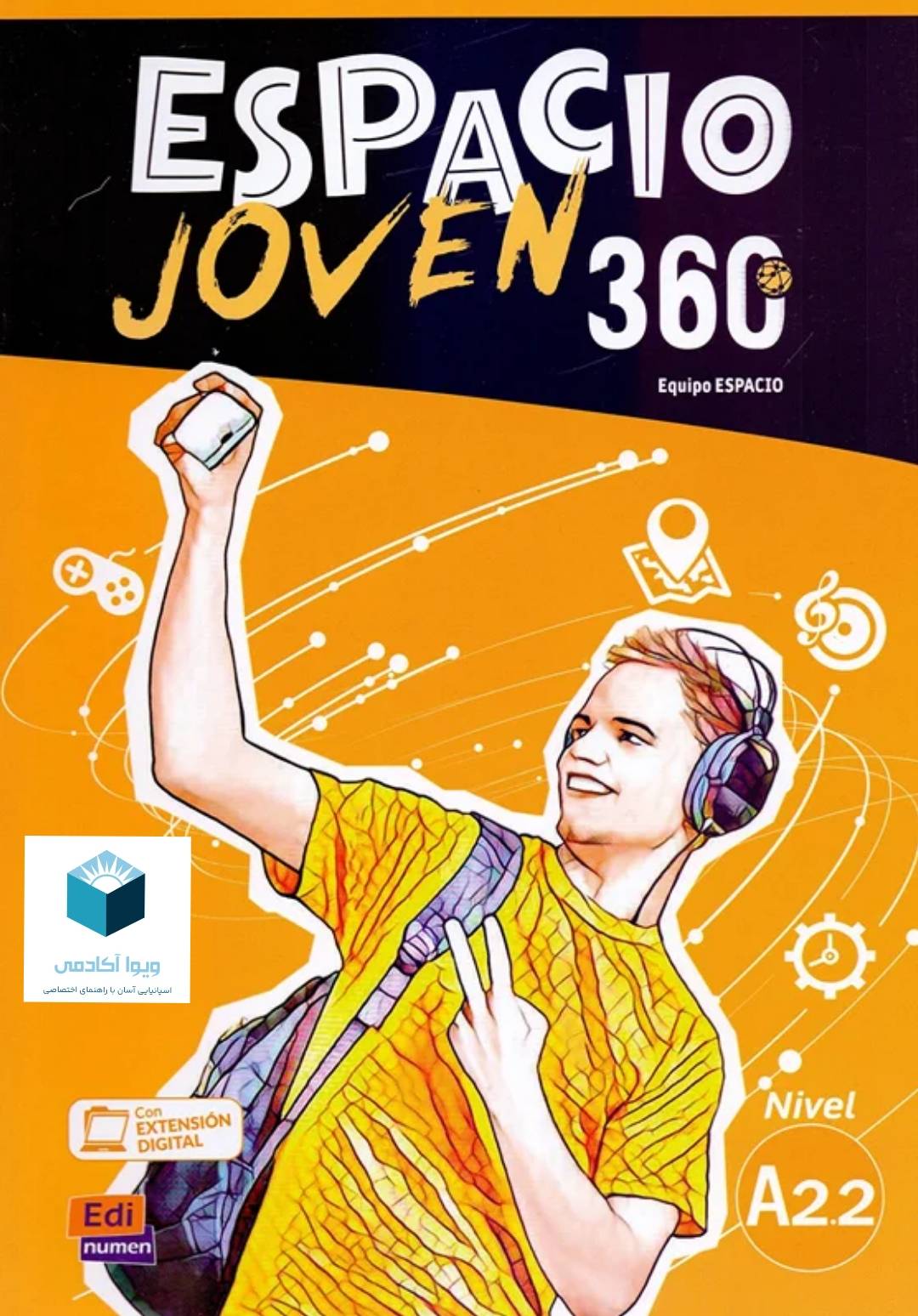 خرید و دانلود کتاب Espacio Joven 360 Nivel A2.2